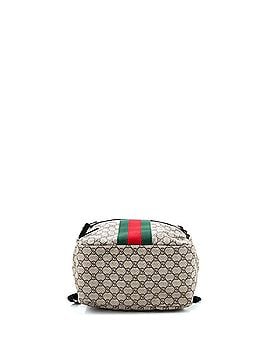Gucci Web Zip Handle Backpack GG Coated Canvas (view 2)