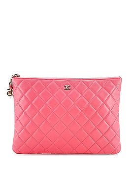 Chanel CC Casino O Case Clutch Quilted Lambskin Medium (view 1)