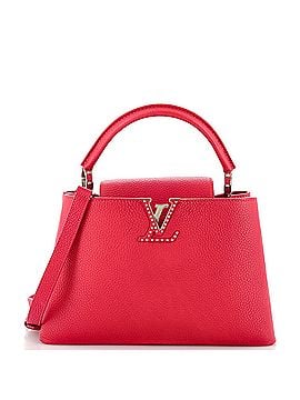 Louis Vuitton Capucines Bag Leather with Studded Detail PM (view 1)