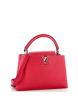 Louis Vuitton Capucines Bag Leather with Studded Detail PM (view 2)