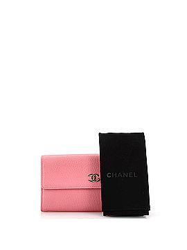 Chanel CC Gusset Flap Wallet Goatskin Long (view 2)