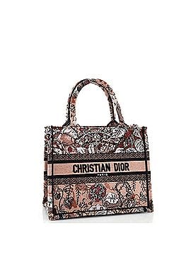 Christian Dior Book Tote Embroidered Canvas Small (view 2)