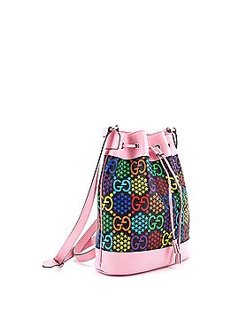 Gucci Bucket Bag Psychedelic Print GG Coated Canvas Medium (view 2)