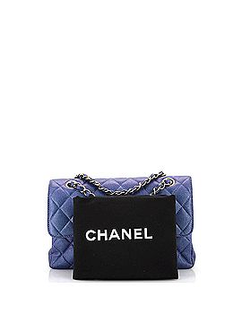 Chanel Classic Double Flap Bag Quilted Iridescent Caviar Small (view 2)