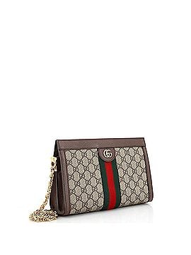 Gucci Ophidia Chain Shoulder Bag GG Coated Canvas Small (view 2)