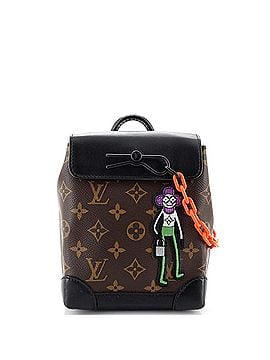 Louis Vuitton Steamer Bag Monogram Canvas with LV Friends Patch XS (view 1)