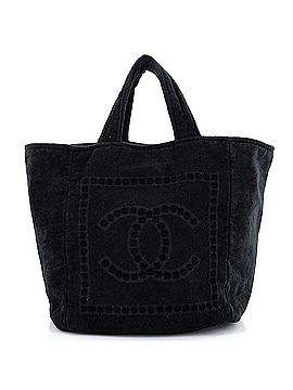 Chanel CC Beach Tote Terry Cloth Small (view 1)
