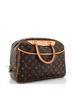 Louis Vuitton 100% Coatead Canvas Brown Deauville Handbag Monogram Canvas One Size - photo 2
