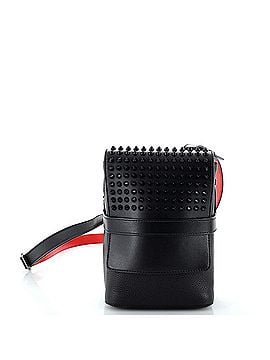 Christian Louboutin Benech Reporter Bag Spiked Leather (view 1)