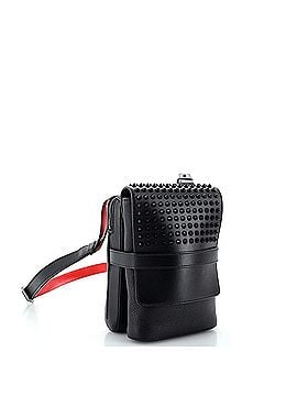 Christian Louboutin Benech Reporter Bag Spiked Leather (view 2)