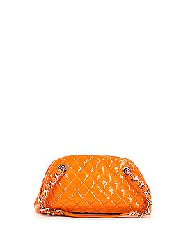 Chanel Just Mademoiselle Bag Quilted Patent Small (view 2)