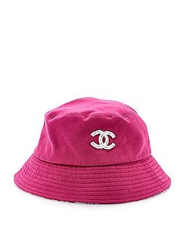 Chanel Beaded CC Bucket Hat Cotton (view 1)