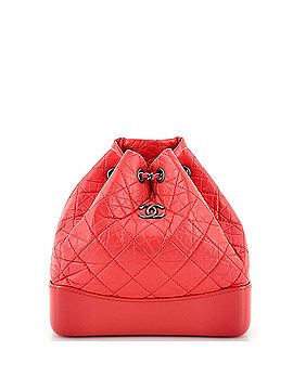 Chanel Gabrielle Backpack Quilted Calfskin Small (view 1)