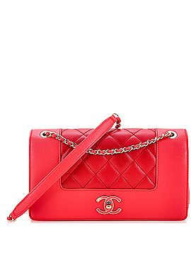 Chanel Mademoiselle Vintage Flap Bag Quilted Sheepskin Medium (view 1)