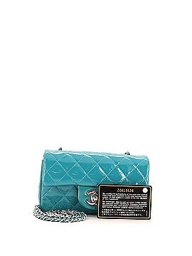 Chanel Classic Single Flap Bag Quilted Patent Extra Mini (view 2)