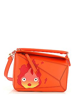 Loewe Howl’s Moving Castle Puzzle Bag Inlaid Leather Small (view 1)