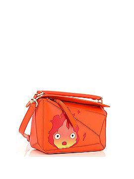 Loewe Howl’s Moving Castle Puzzle Bag Inlaid Leather Small (view 2)