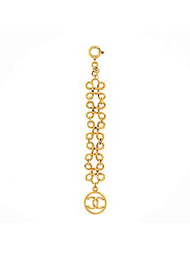 Chanel CC Pendant Chain Link Bracelet Metal (view 2)