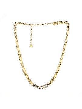Chanel CC Logo Reissue Chain Belt Metal with Crystal (view 1)