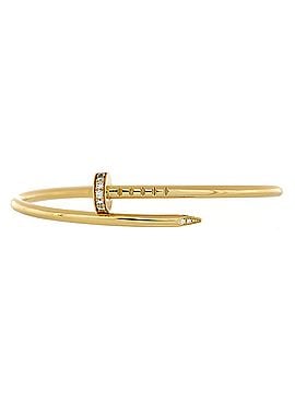 Cartier Juste un Clou Bracelet 18K Yellow Gold with Diamonds Small (view 1)