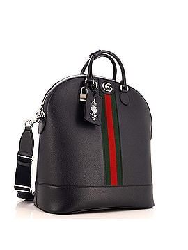 Gucci Savoy Web Bowling Tote Leather Small (view 2)