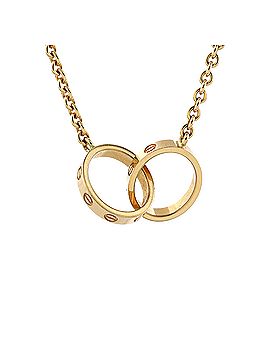 Cartier Love Interlocking Necklace 18K Yellow Gold (view 1)
