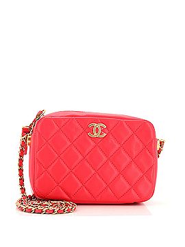 Chanel Pearl Crush Camera Case Quilted Lambskin Small (view 1)
