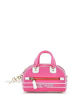 Christian Dior Vibe Zip Bowling Bag Leather Micro (view 1)