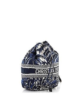 Christian Dior Logo Travel Drawstring Pouch Printed Fabric (view 2)