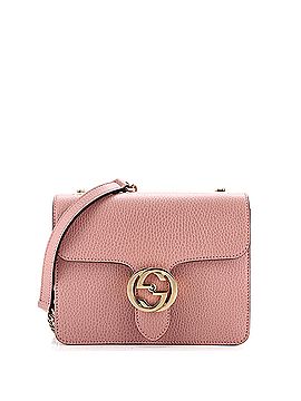 Gucci Interlocking Shoulder Bag (Outlet) Leather Small (view 1)