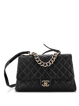 Chanel Trapezio Flap Bag Quilted Sheepskin Large (view 1)