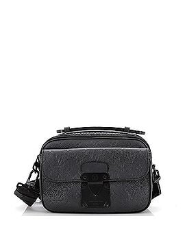 Louis Vuitton S Lock Messenger Bag Monogram Taurillon Leather (view 1)