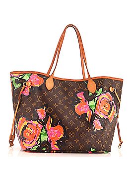 Louis Vuitton Neverfull Tote Limited Edition Monogram Roses MM (view 1)