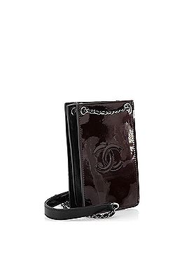 Chanel CC Phone Holder Crossbody Bag Patent (view 2)