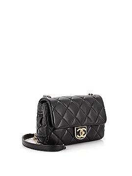 Chanel Quilt Metal Edge CC Flap Bag Quilted Lambskin Small (view 2)