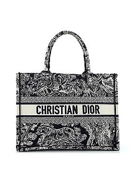 Christian Dior Book Tote Embroidered Canvas Medium (view 1)