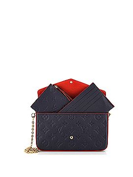 Louis Vuitton Felicie Pochette Monogram Empreinte Leather (view 2)