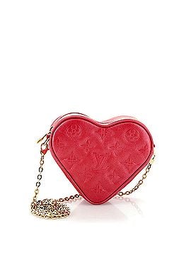 Louis Vuitton Coeur Heart on Chain Bag Monogram Embossed Lambskin (view 1)