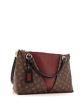 Louis Vuitton V Tote Monogram Canvas and Leather MM (view 2)