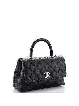 Chanel Coco Top Handle Bag Quilted Caviar Mini (view 2)