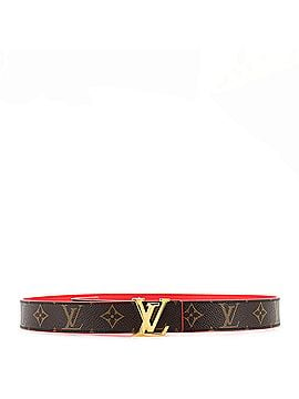 Louis Vuitton LV Initiales Reversible Belt Monogram Canvas and Leather Thin (view 2)