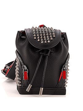 Christian Louboutin Explorafunk Keyring Crossbody Bag Spiked Leather (view 1)