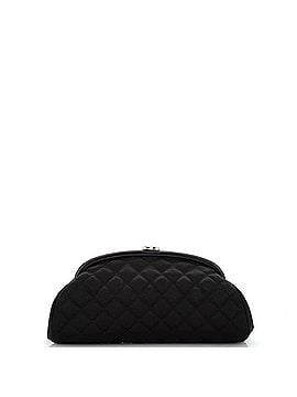 Chanel Timeless Clutch Quilted Satin (view 1)