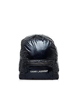 Saint Laurent Logo Nuxx Nylon Backpack (view 1)
