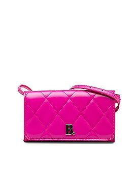 Balenciaga Quilted Touch B Crossbody Bag (view 1)