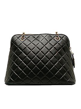 Chanel Quilted Lambskin Dome Shoulder Bag (view 2)