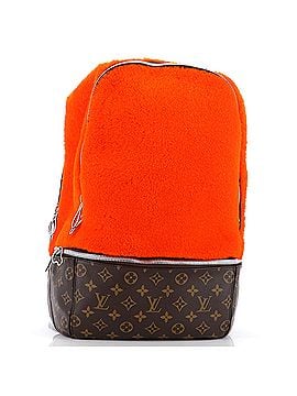 Louis Vuitton Marc Newson Backpack Shearling and Monogram Canvas (view 1)
