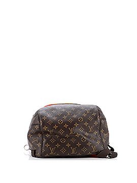 Louis Vuitton Marc Newson Backpack Shearling and Monogram Canvas (view 2)