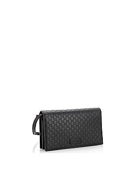 Gucci Wallet on Strap Microguccissima Leather (view 2)