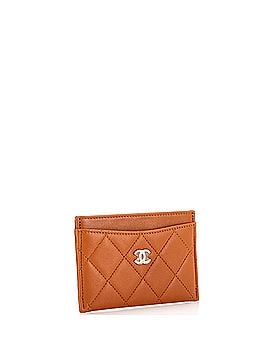 Chanel Classic Card Holder Quilted Lambskin (view 2)